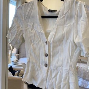 Top shop Peplum Blouse